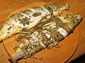 Свежайшая рыба из Катуни