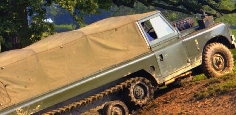 Помесь внедорожника с танком - Land Rover КЕНТАВР